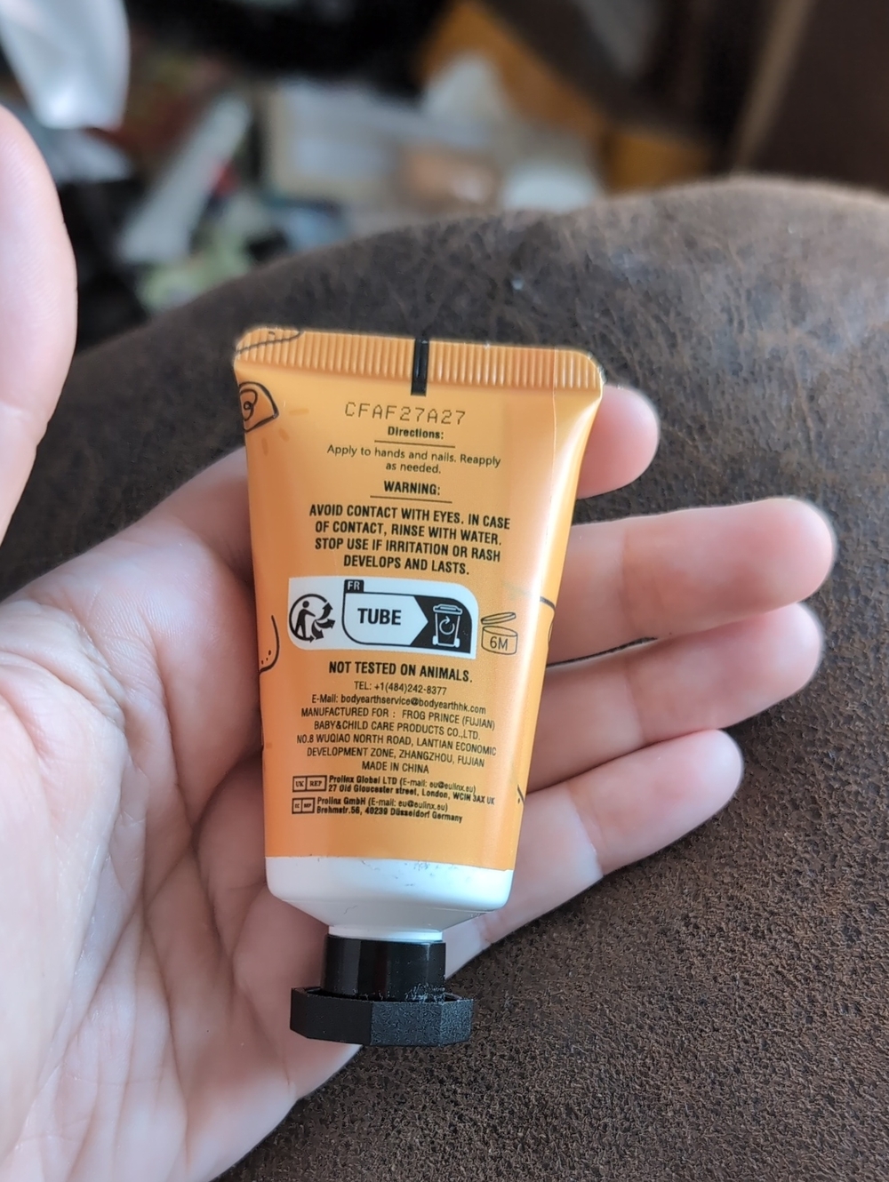 3$ Add On⭐ Body & Earth Lemon Hand Cream - Picture 2 of 2
